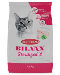 Bilanx 2,5kg viljaton kuivaruoka sterkatulle kissa