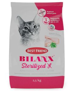 Bilanx 2,5kg viljaton kuivaruoka sterkatulle kissa | Kennel-Rehu Oy